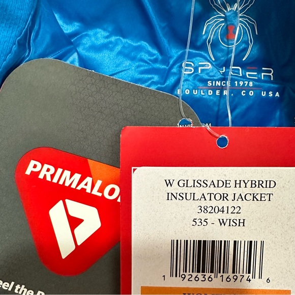 Spyder Women NWT Glissade Hybrid Insulator Jacket in Purple S or L - Picture 7 of 13